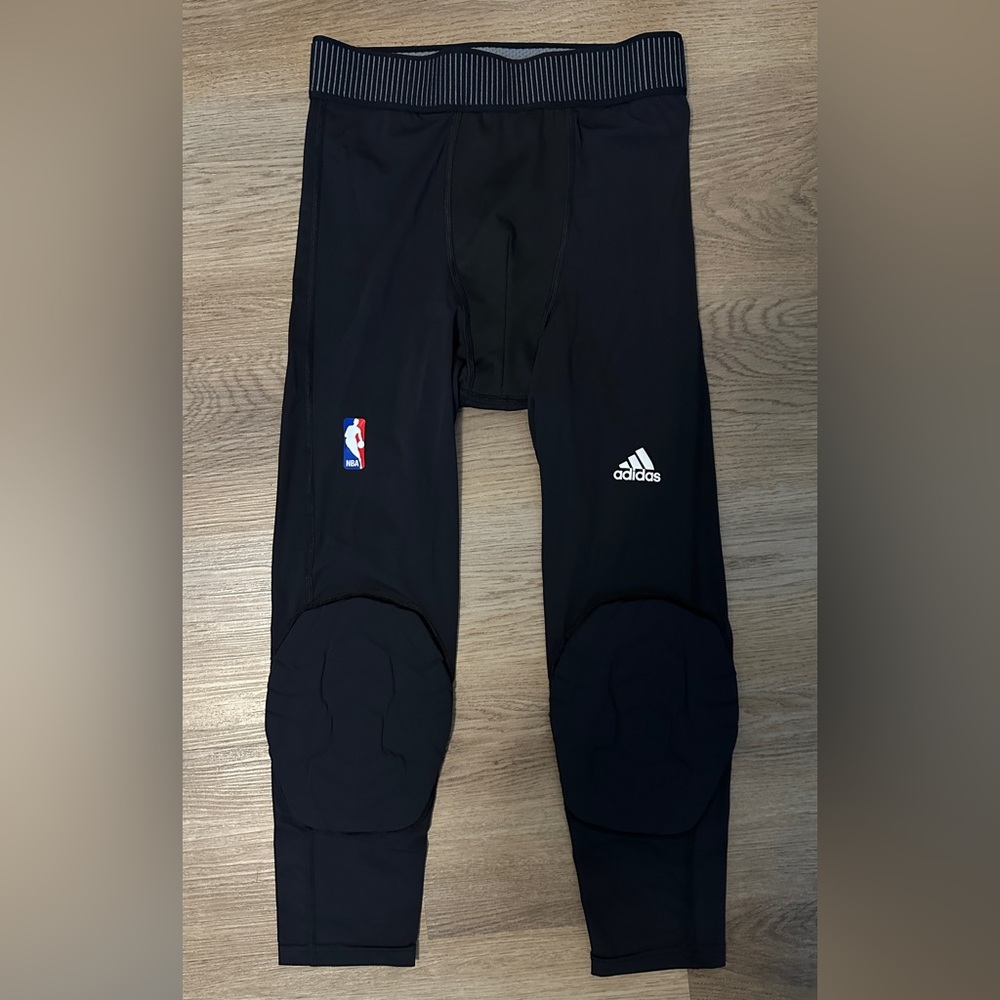 NBA compression padded tights